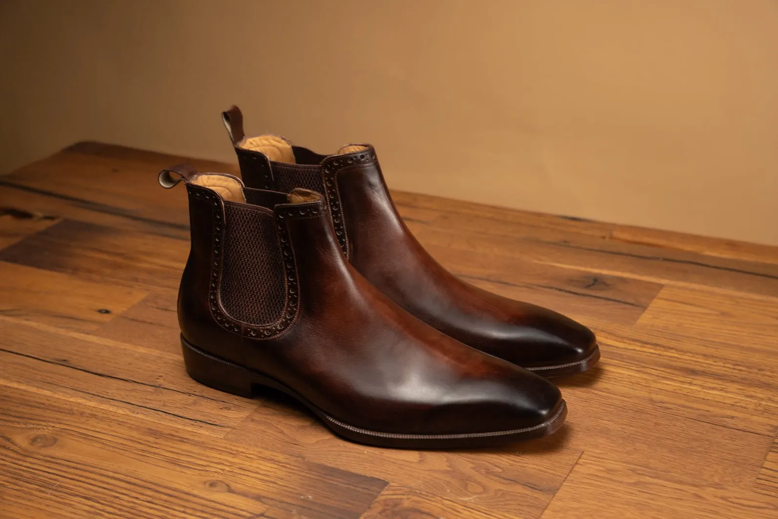 Bosphorus Leather Boots - Chelsea Offa