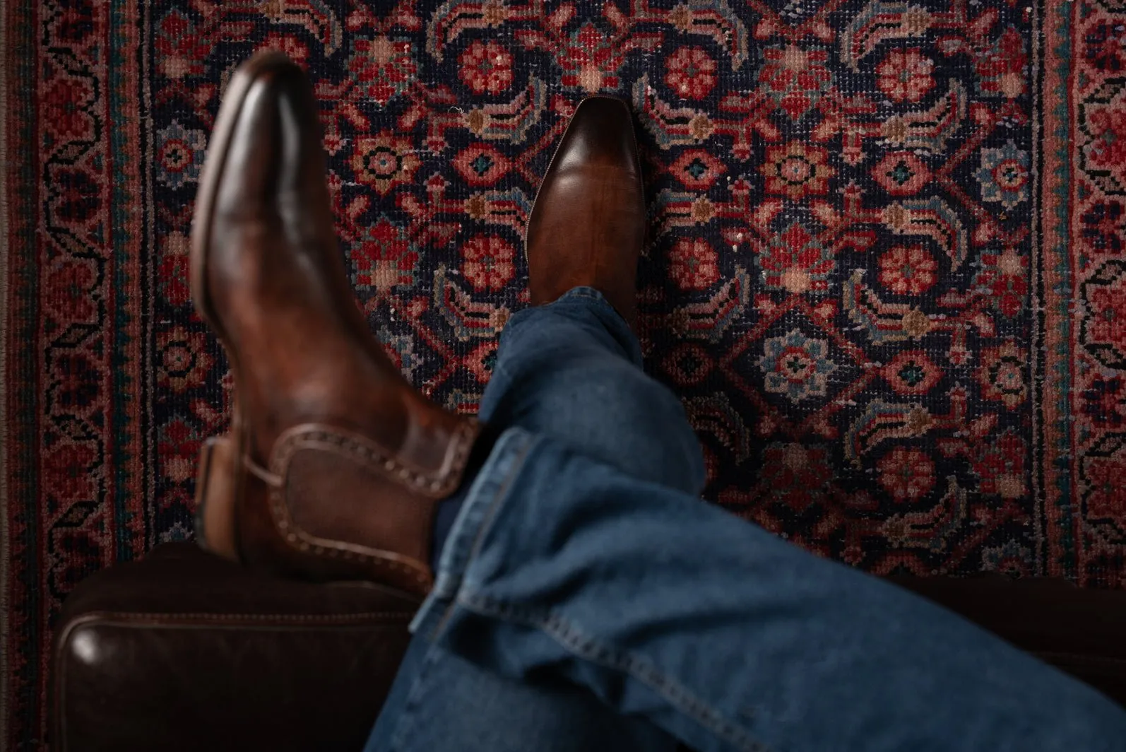 Bosphorus Leather Boots - Chelsea Offa