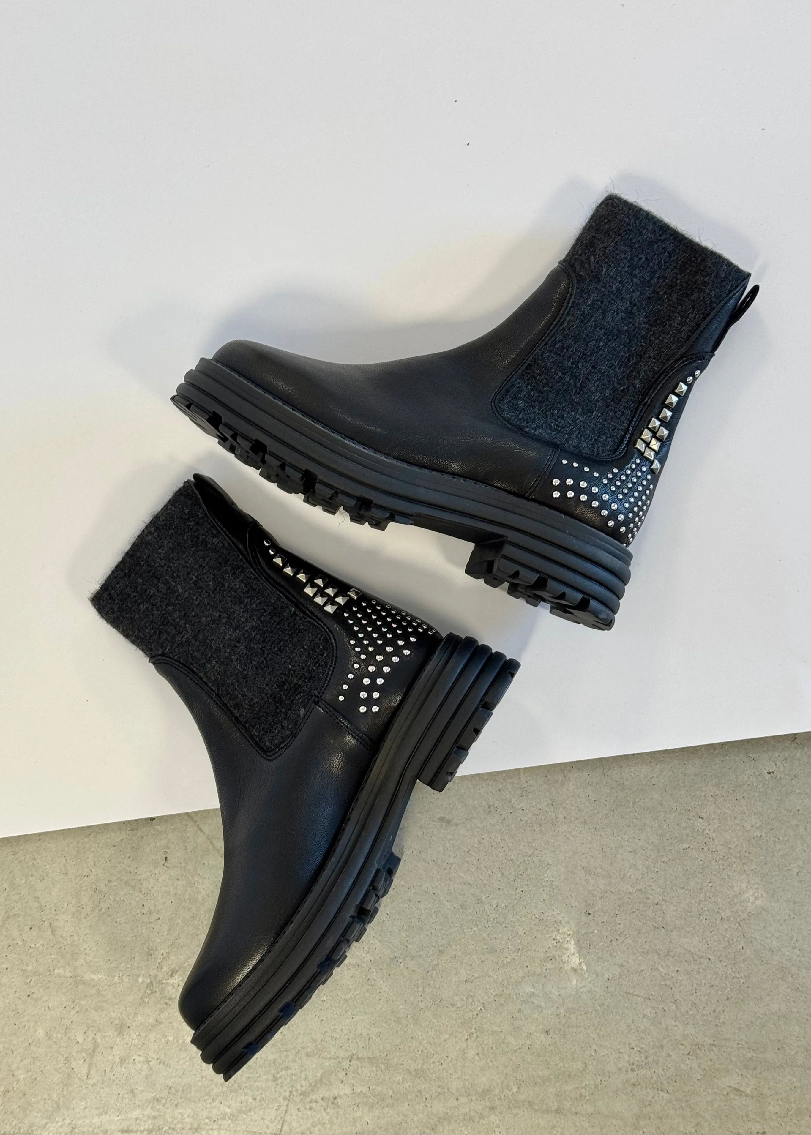 Bottines Minka Design Hassan Noir