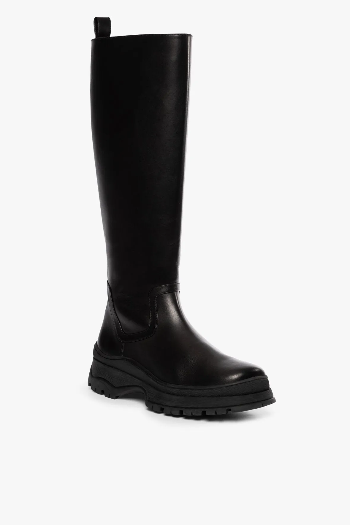 BOW TALL BOOT | BLACK