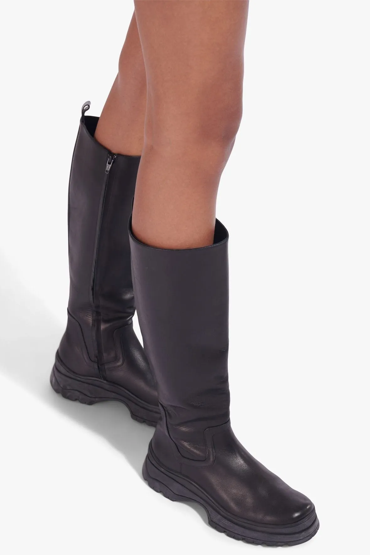 BOW TALL BOOT | BLACK
