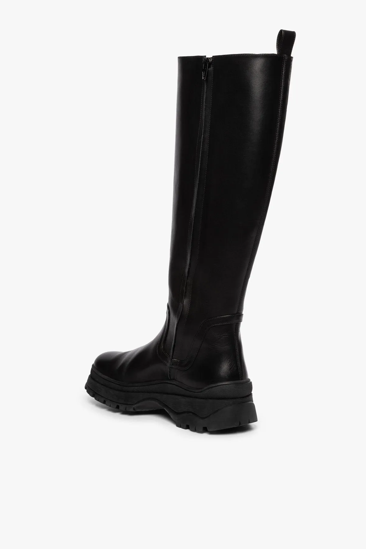 BOW TALL BOOT | BLACK