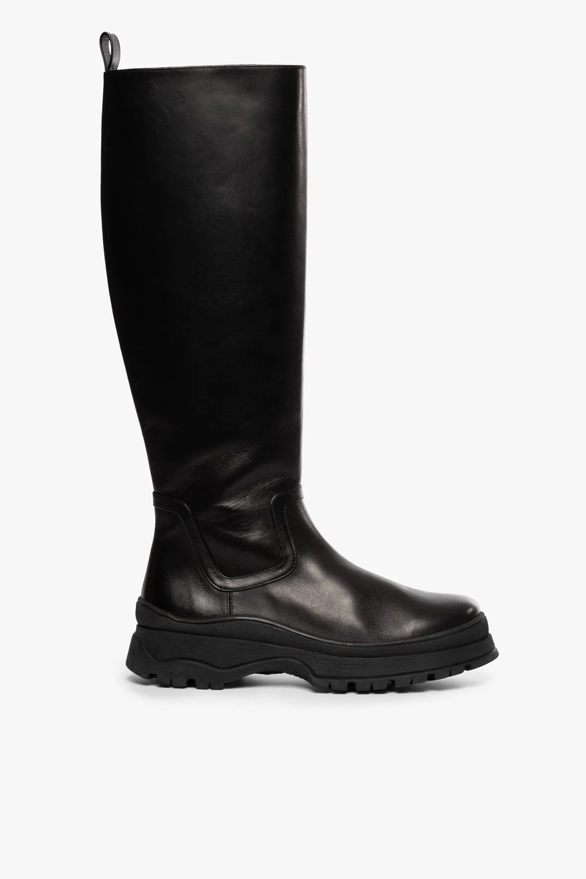 BOW TALL BOOT | BLACK