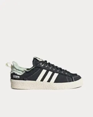Campus 80s Core Black / Cream White / Linen Green Low Top Sneakers