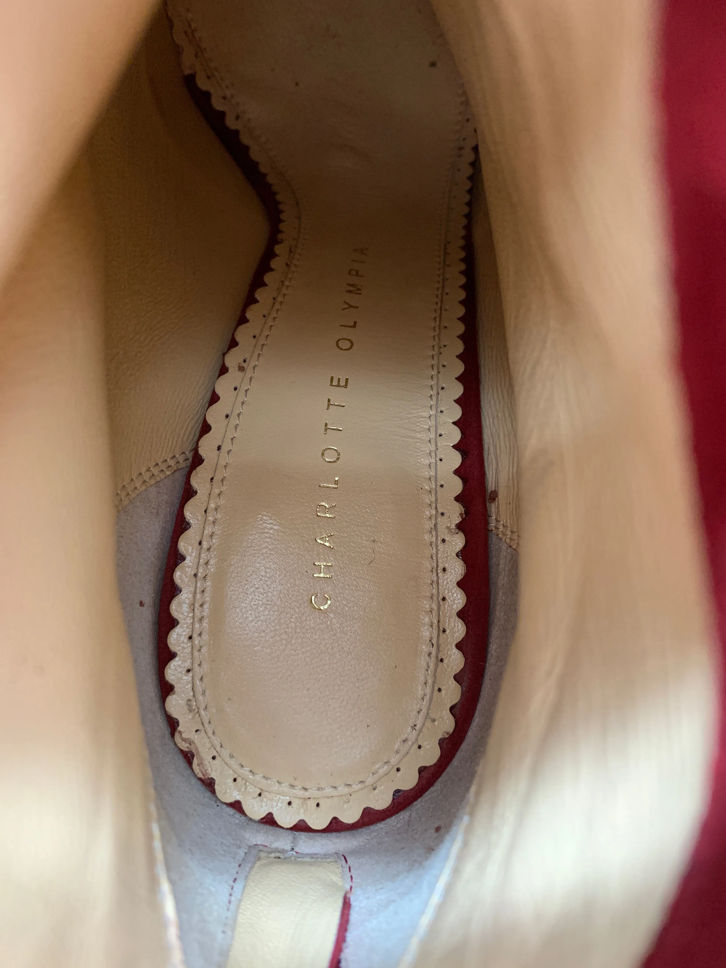 Charlotte Olympia Bowie Platform Ankle Boots
