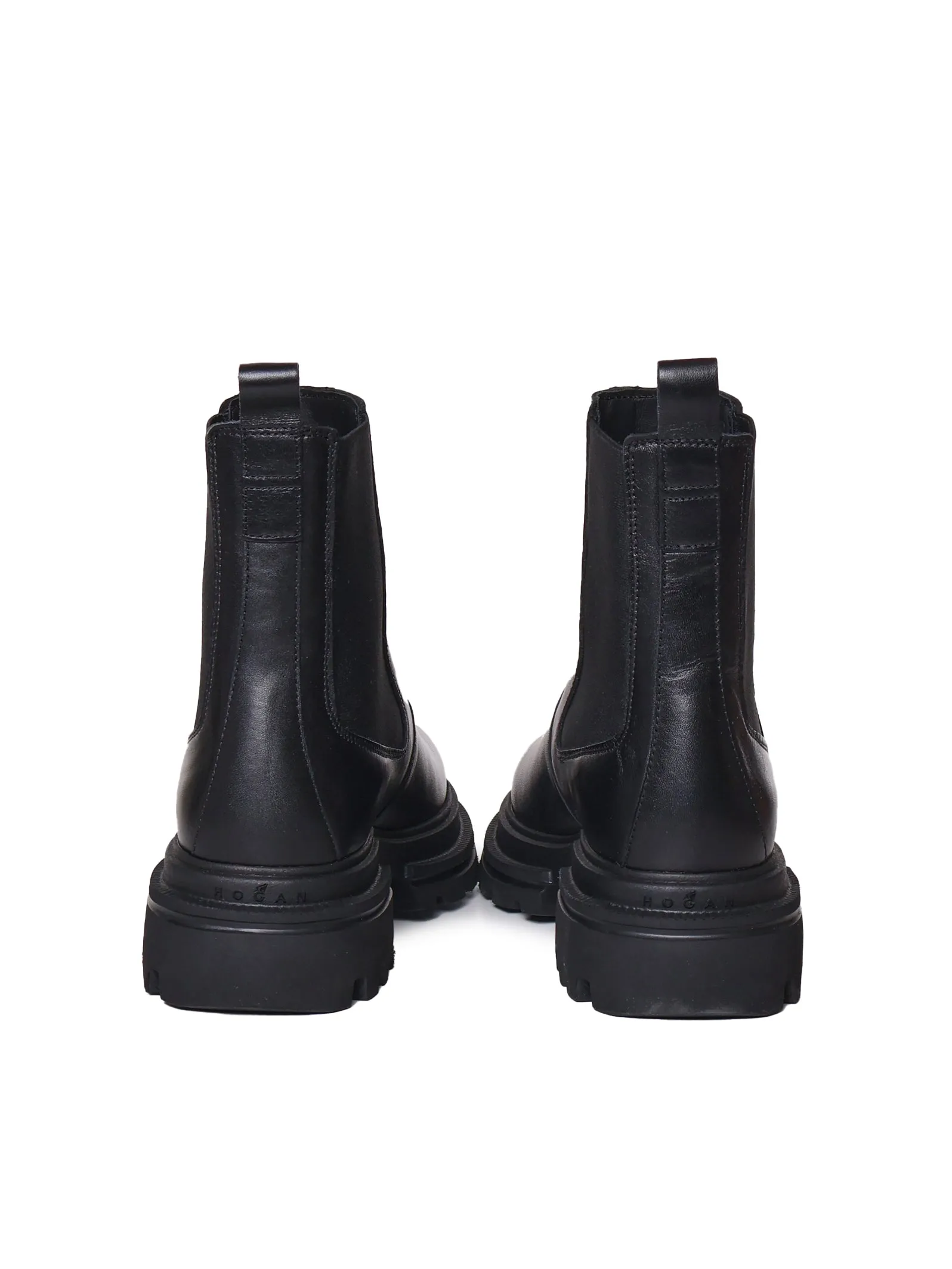 Chelsea Ankle Boots Black Leather