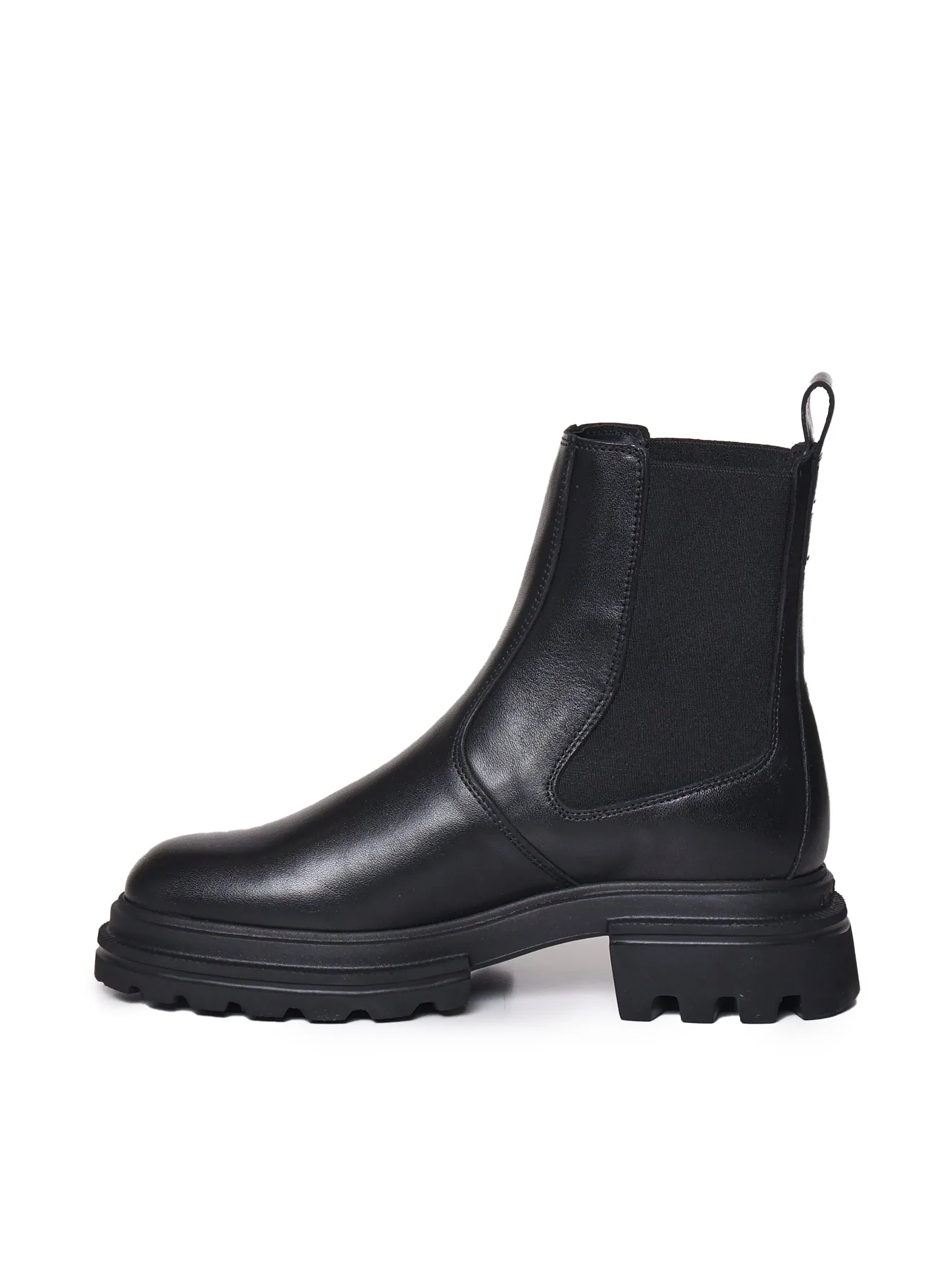 Chelsea Ankle Boots Black Leather