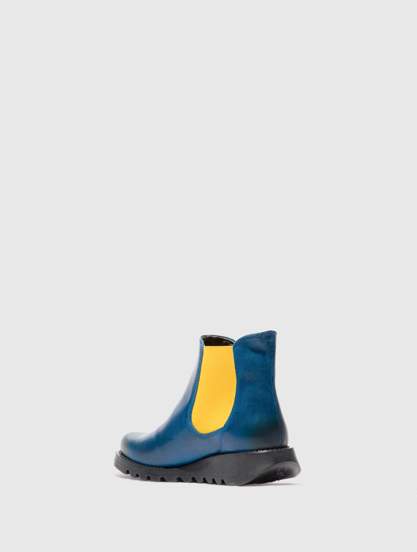 Chelsea Ankle Boots SALV RUG ROYAL BLUE (MUSTARD ELASTIC)
