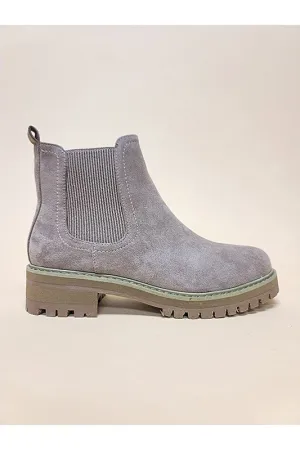 Chelsea Pull On Ankle Boots-Zip Up