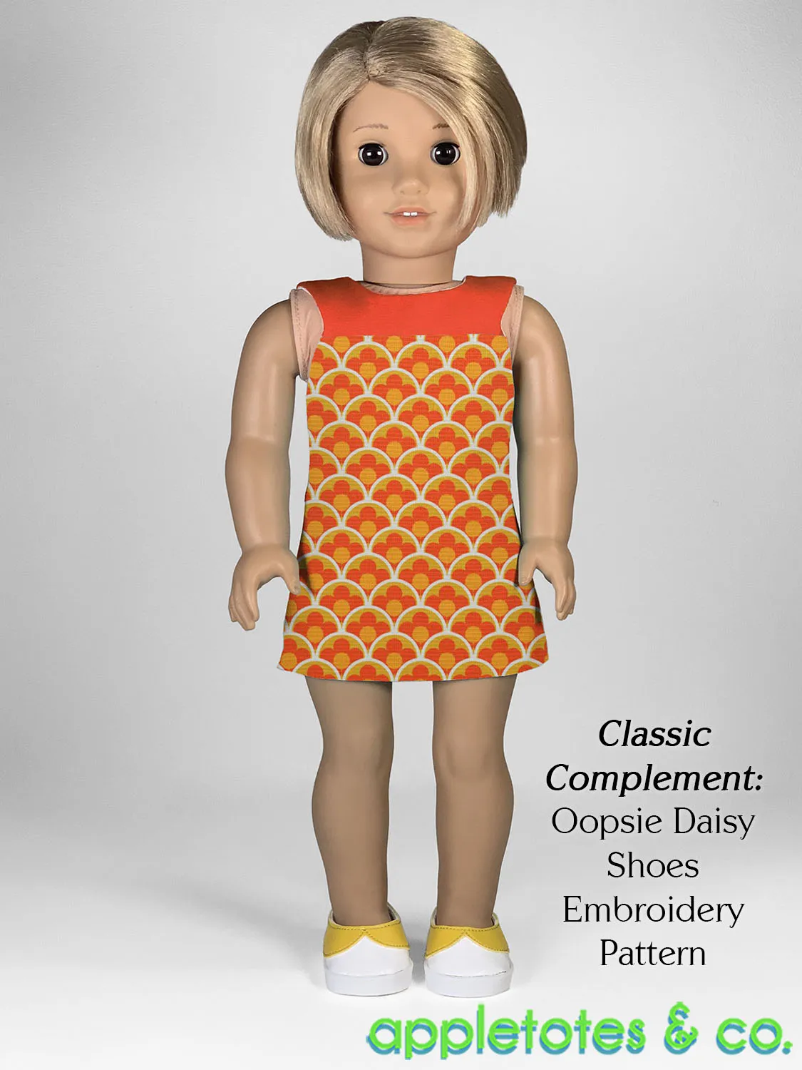 Cindy Dress 18 Inch Doll Sewing Pattern