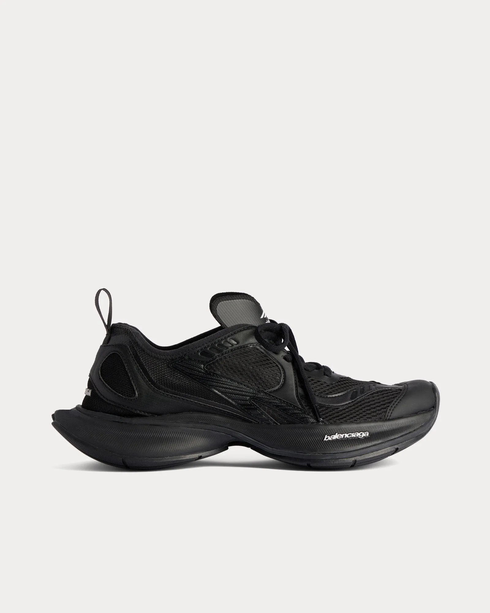Circuit Black Low Top Sneakers
