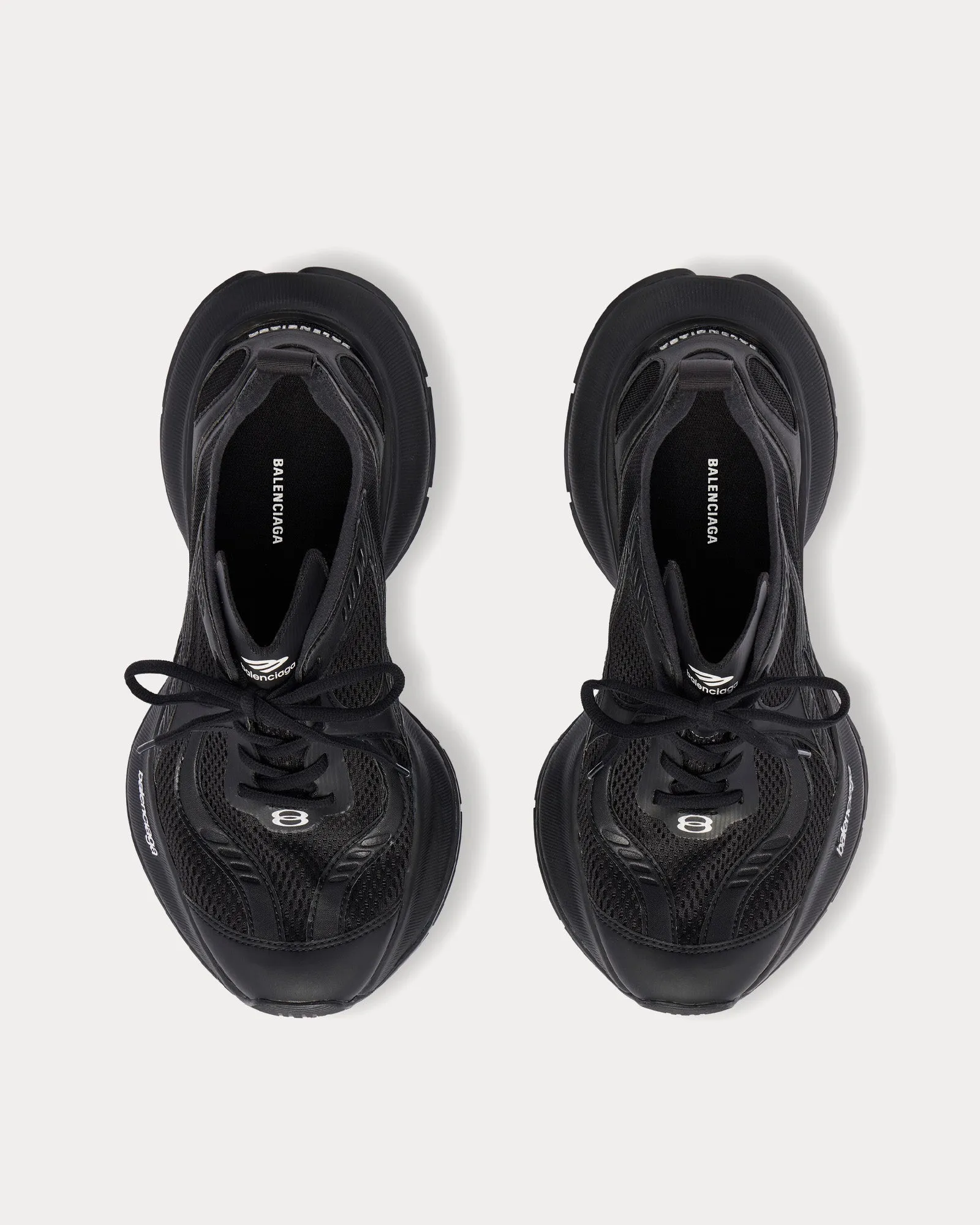 Circuit Black Low Top Sneakers