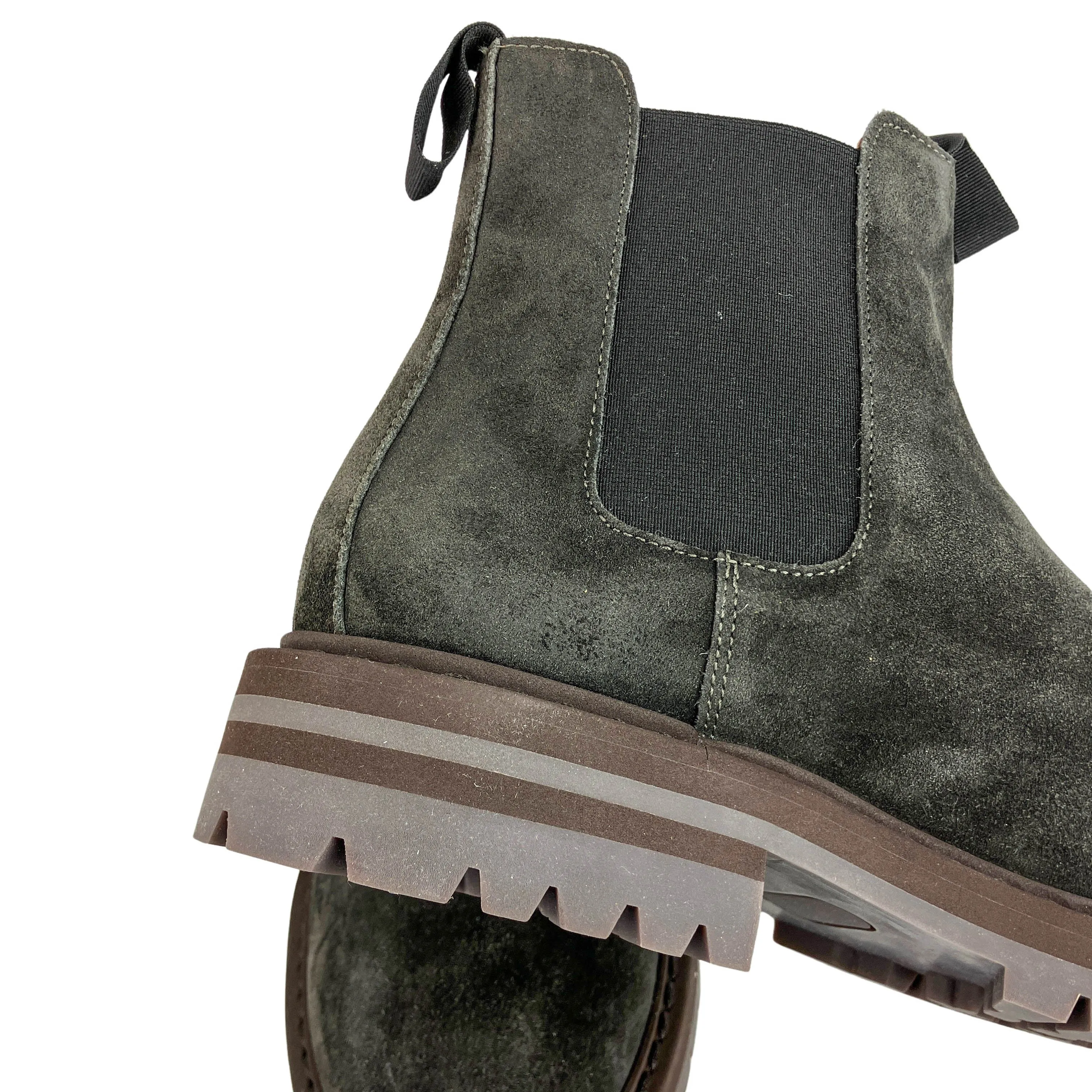 Common Projects Chelsea Suede Boots in Black