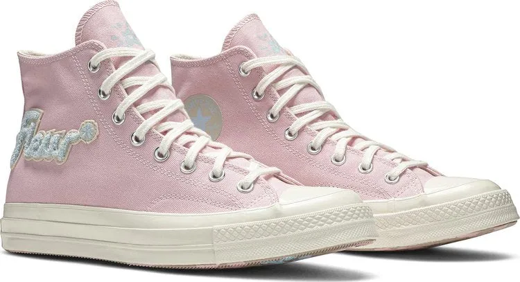 Converse Golf Le Fleur x Chuck 70 Chenille Almond Blossom sneakers, pink