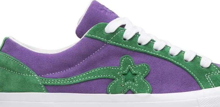 Converse Golf Le Fleur x One Star Ox Purple Heart sneakers, purple