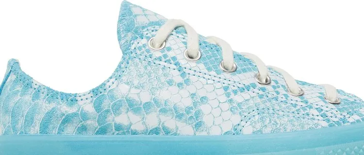 Converse Golf Wang x Chuck 70 Low Blue Python sneakers, blue