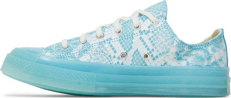 Converse Golf Wang x Chuck 70 Low Blue Python sneakers, blue