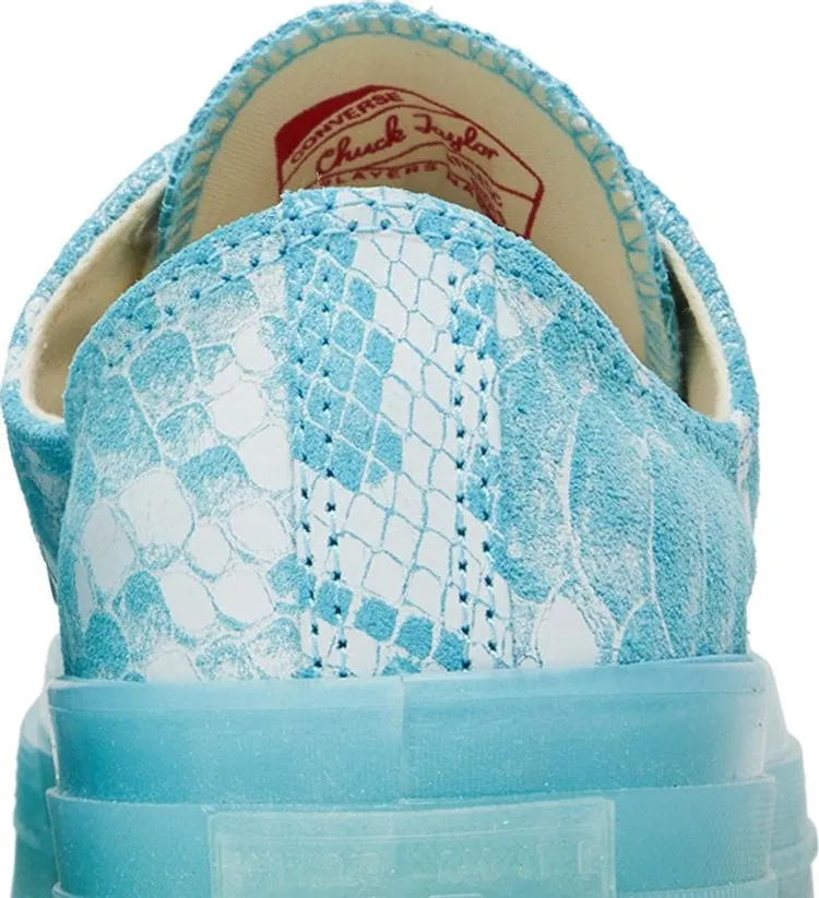 Converse Golf Wang x Chuck 70 Low Blue Python sneakers, blue