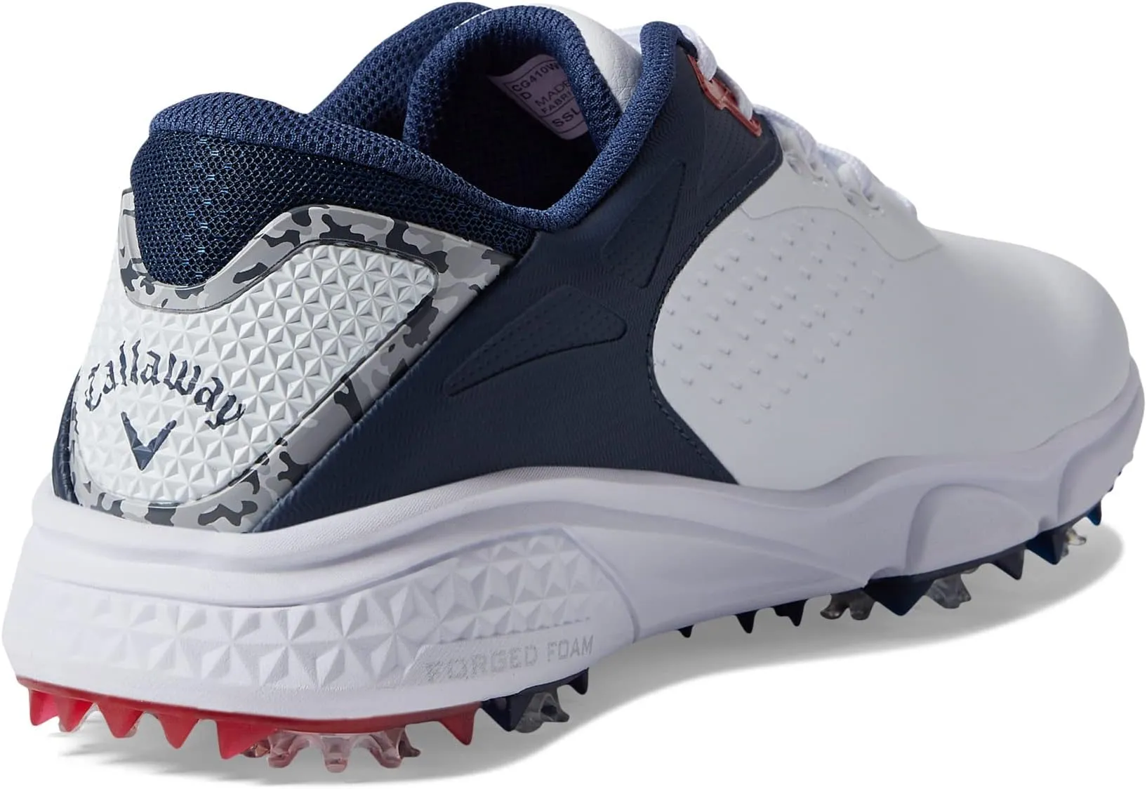 Coronado V3 Golf Shoes Callaway, White/Blue/Red