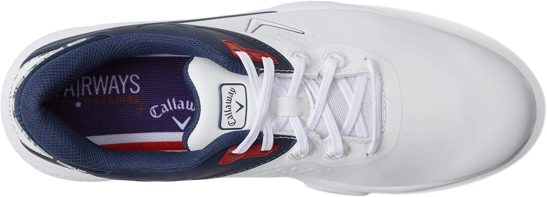 Coronado V3 Golf Shoes Callaway, White/Blue/Red
