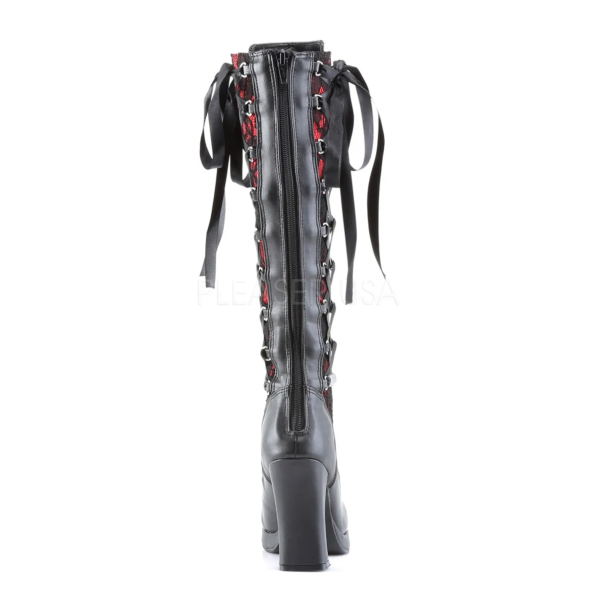 Corseted Platform Boots