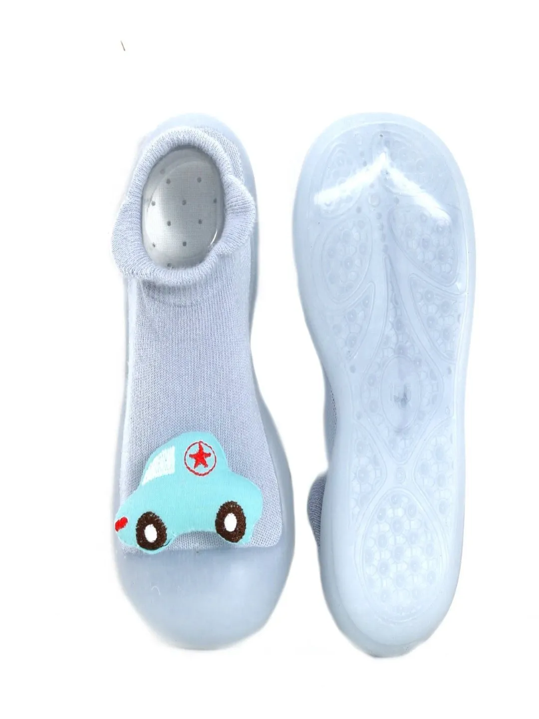 Cruise & Comfort Blue Car Shoe Socks for Boys