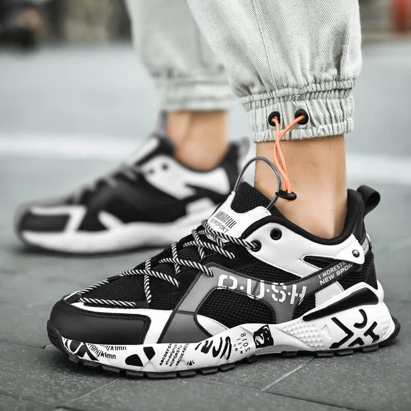 Dad Shoes Velzard Rush Sneakers chunky mens shoes