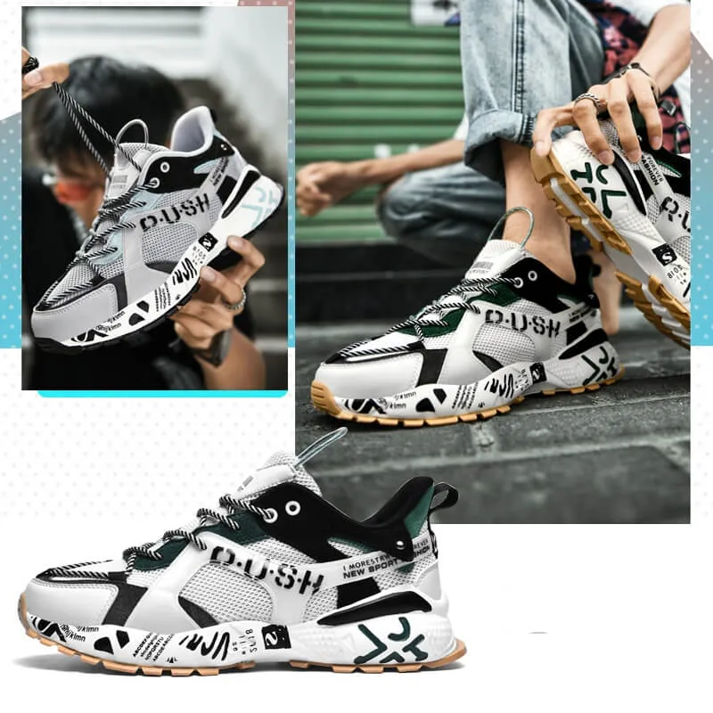 Dad Shoes Velzard Rush Sneakers chunky mens shoes