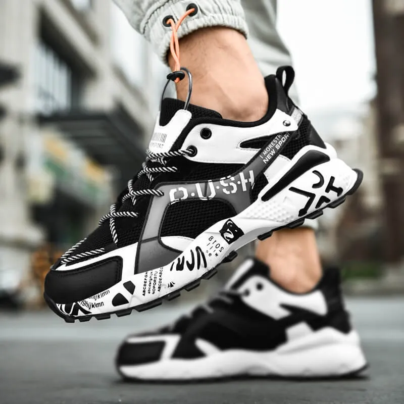 Dad Shoes Velzard Rush Sneakers chunky mens shoes
