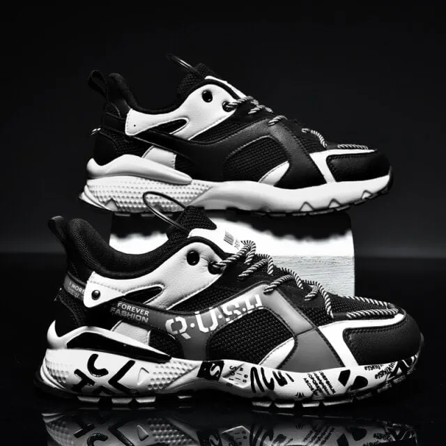 Dad Shoes Velzard Rush Sneakers chunky mens shoes