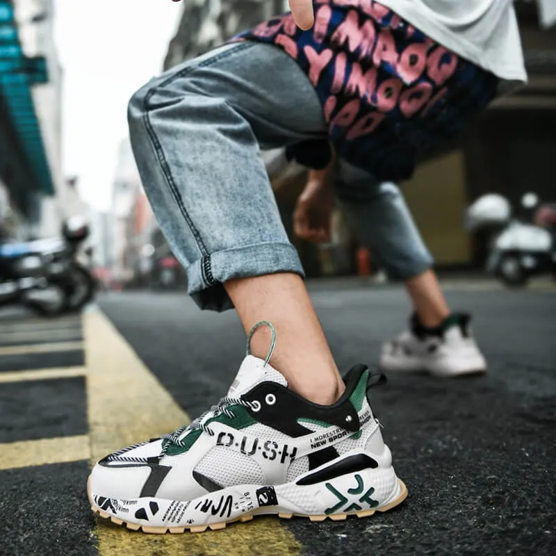 Dad Shoes Velzard Rush Sneakers chunky mens shoes