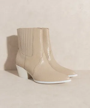 Dawn Paneled Western Bootie