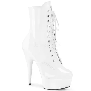 Delight-1020 White Patent, 6" Heel