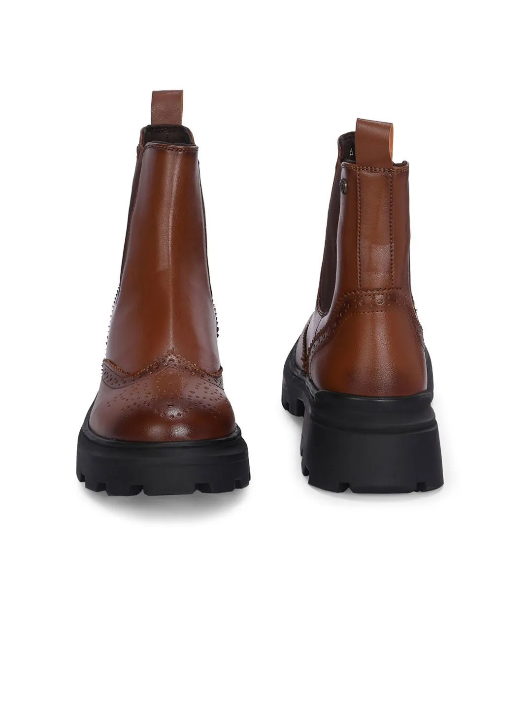 Delize Women Block-heeled Chelsea Boots