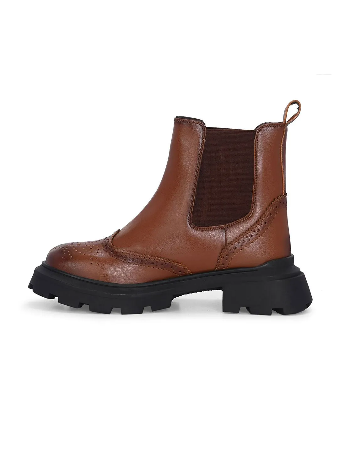 Delize Women Block-heeled Chelsea Boots