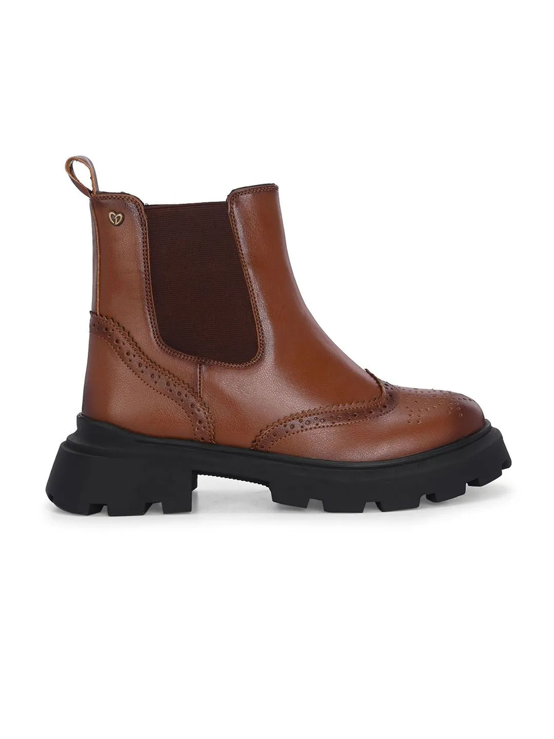 Delize Women Block-heeled Chelsea Boots