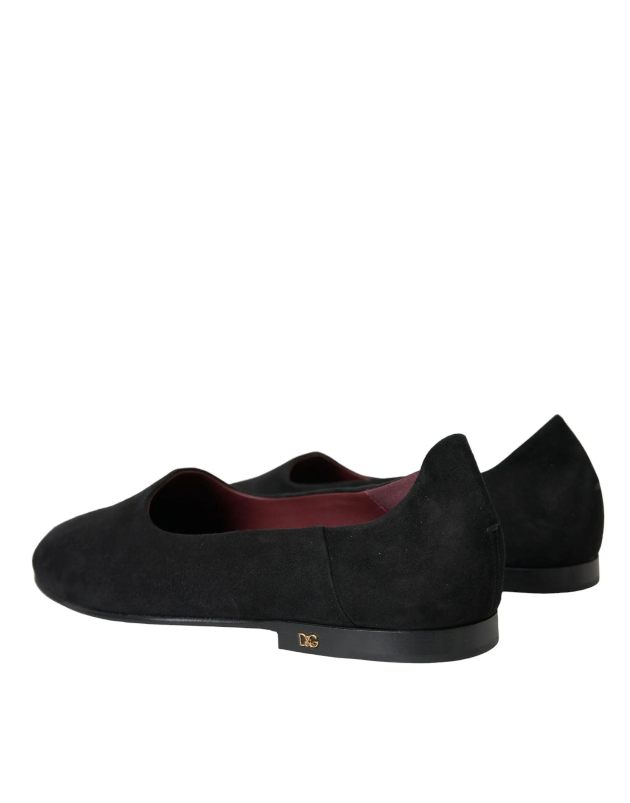 Dolce & Gabbana Black Suede Loafers