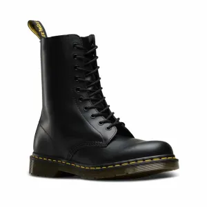 Dr. Martens 1490 Black Smooth 10-Eye Boot