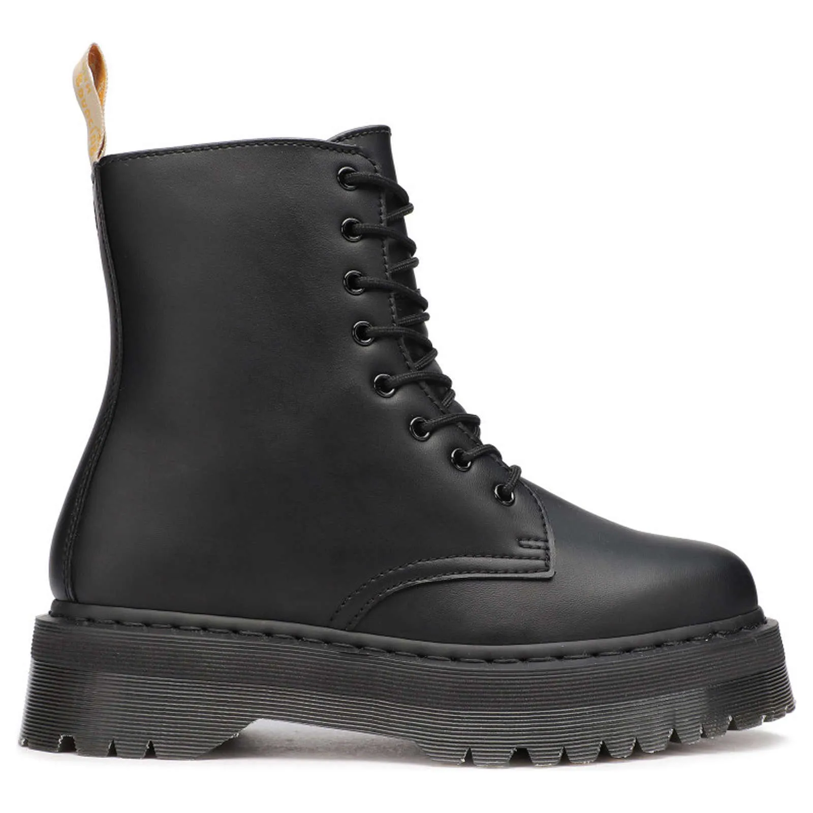 Dr. Martens Jadon II Mono Vegan Felix Rub Off Unisex Platform Boots