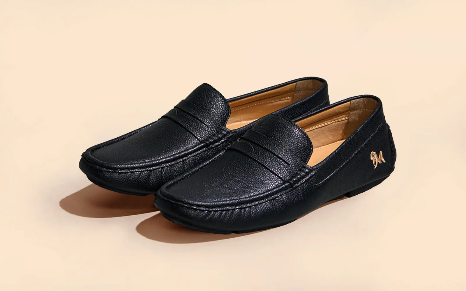 Dress Loafers : Black