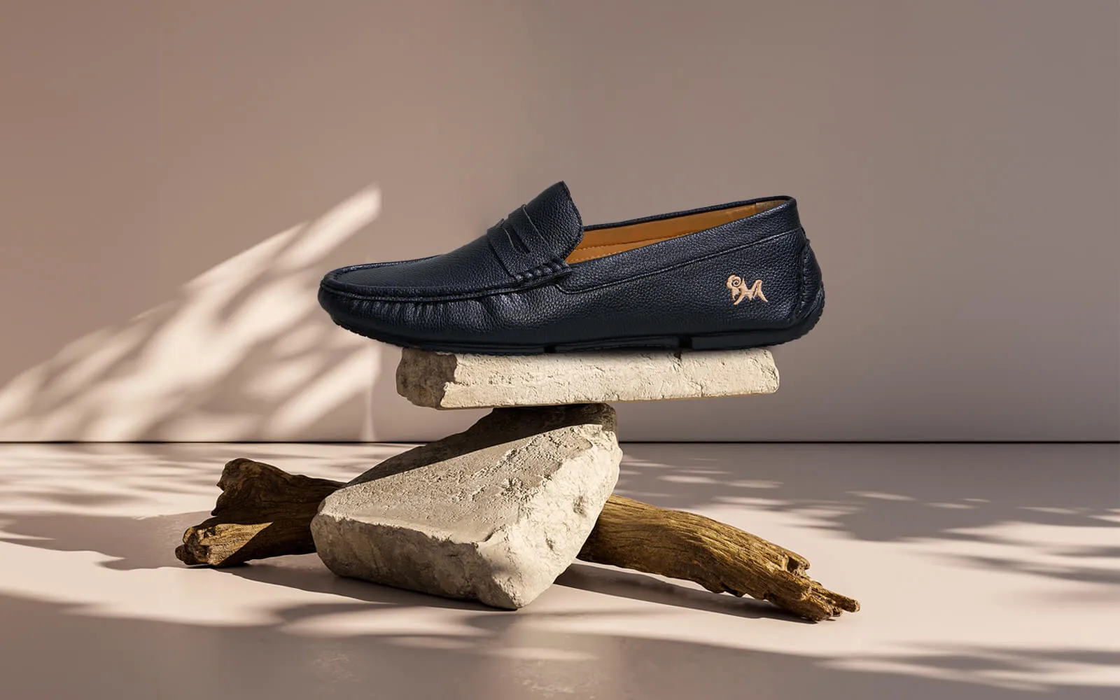 Dress Loafers : Black