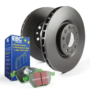 EBC Brakes S11KR1321 S11 Kits Greenstuff 2000 and RK Rotors;