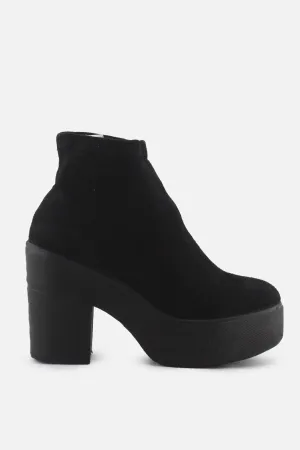 European Brand Platform Boots | Textile