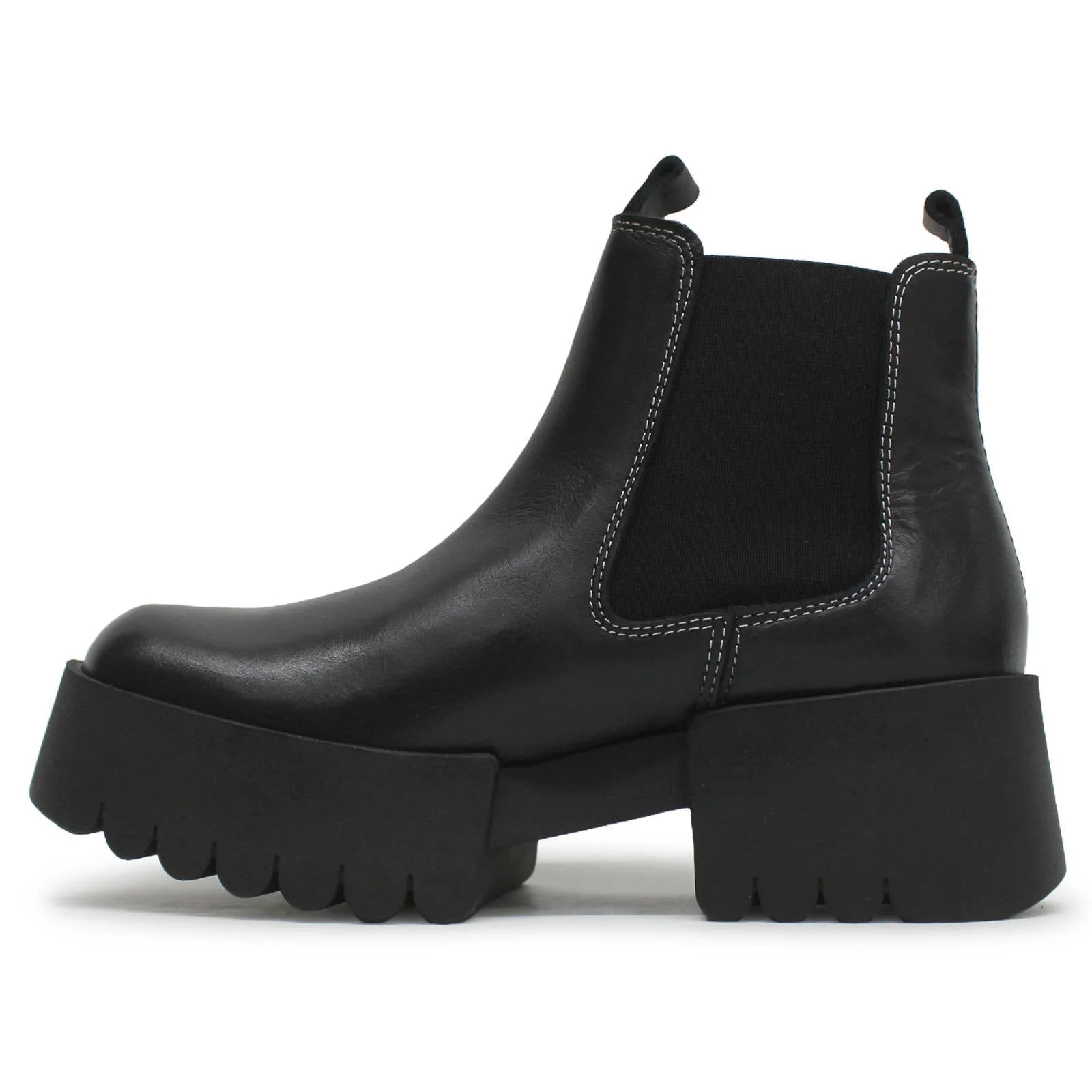 EXIA123FLY Rug Leather Women's Chelsea Boots