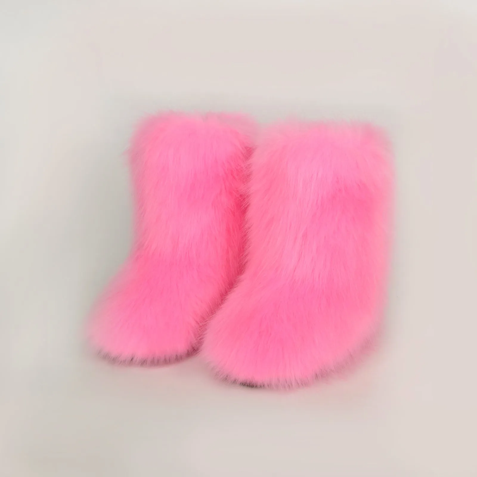 Explore More Collection - Thermal Fuzzy Platform Boots