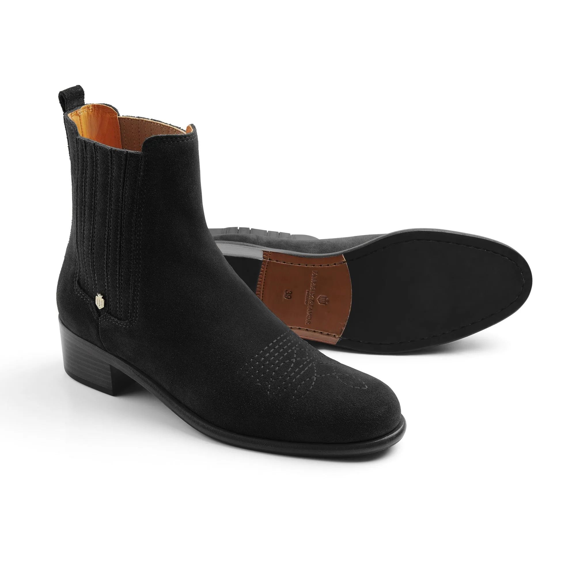Fairfax & Favor Rockingham Chelsea Boot - Black