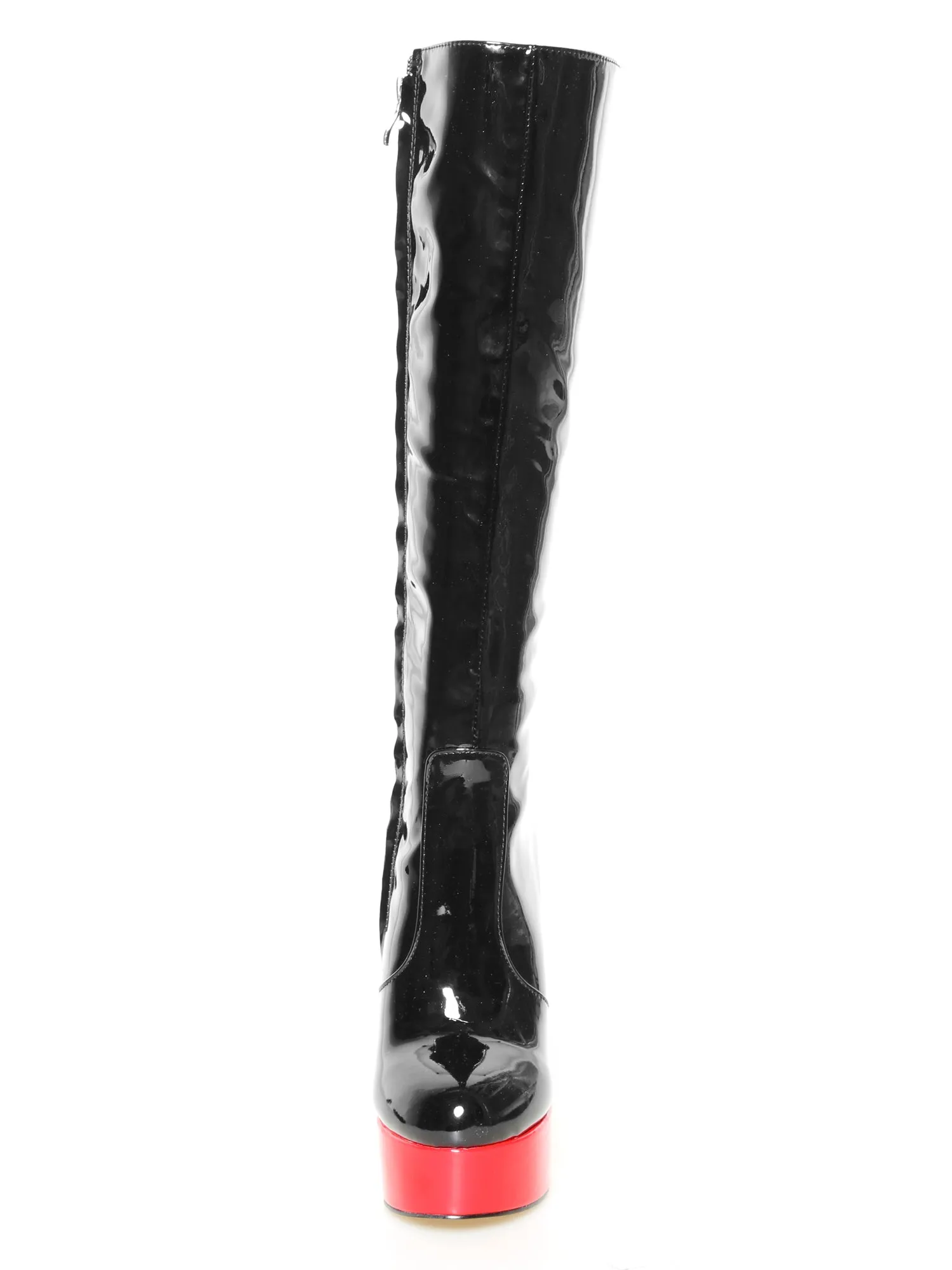 Fire Goddess Skyscraper Heel Knee High Boots