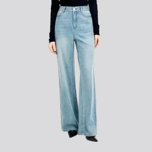Flared classic high-rise women's jeans