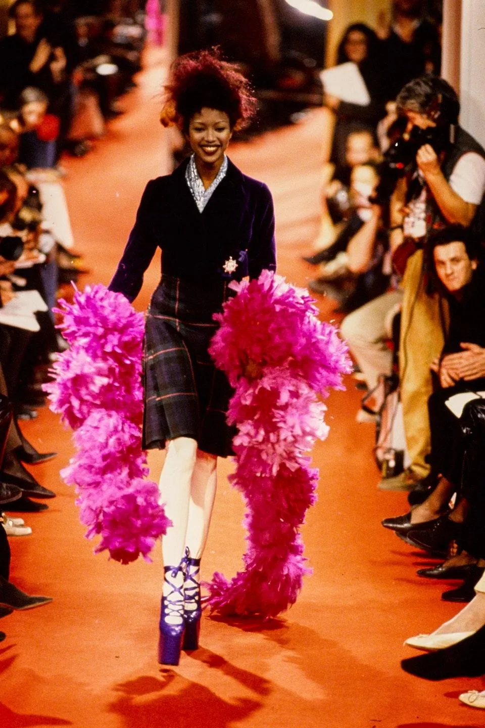 F/W 1993 Vivienne Westwood Elevated Ghillie platform heels