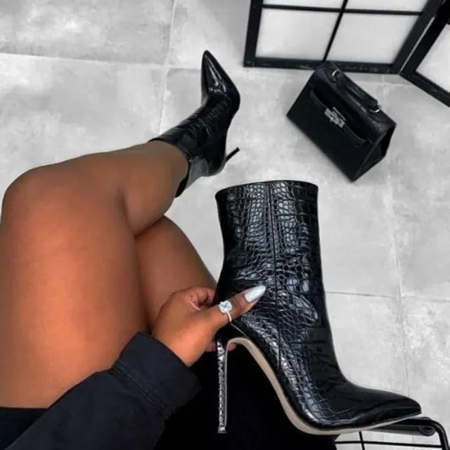 Gator Calf Boots